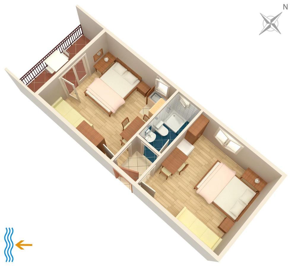 Apartment Tucepi 2676B Bagian luar foto
